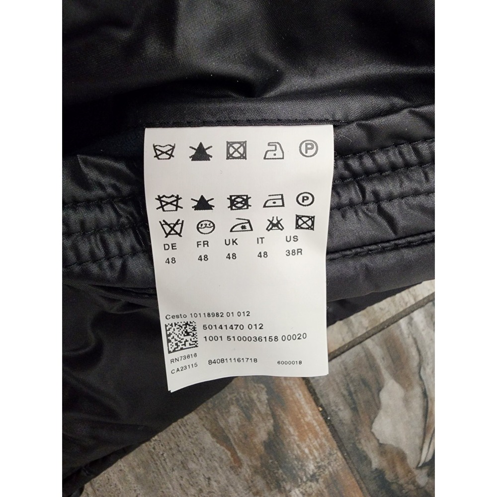 Hugo Boss Black Wool Blend Reversible Vest Men's Size 38R - Picture 7 of 11